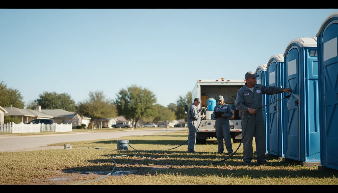 Long-Term Portable Toilet Rental in Cantrall, IL near me